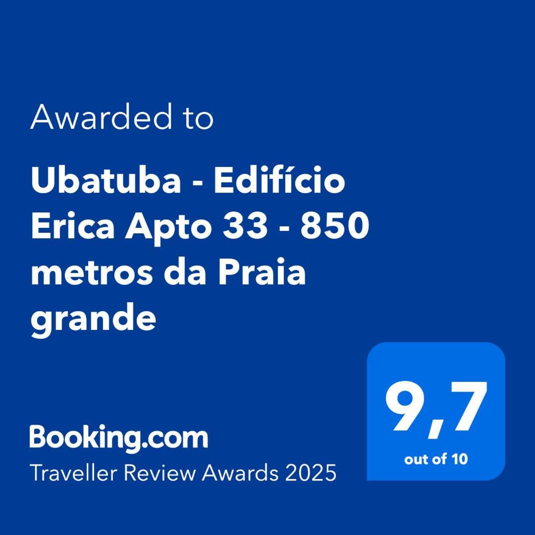 Ubatuba - Edificio Erica Apto 33 - 850 Metros Da Praia Grande エクステリア 写真